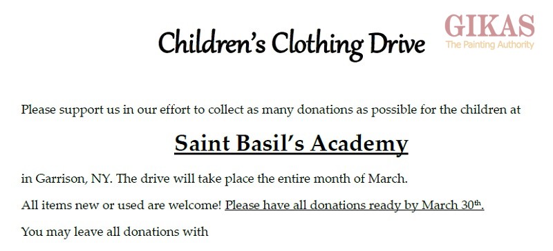 Saint Basil’s Academy NY